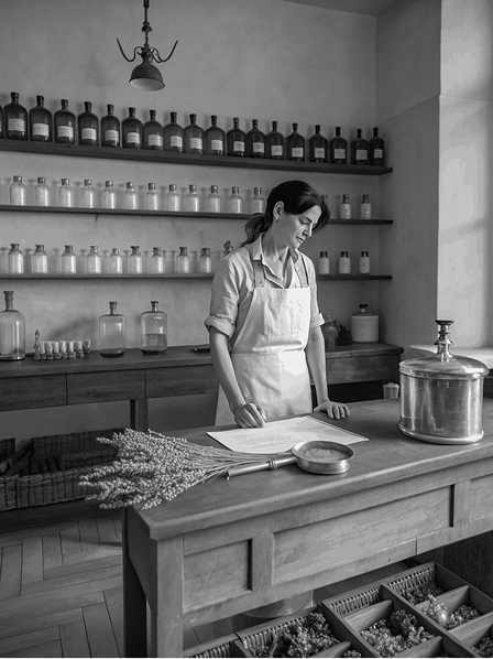 Preparación artesanal de infusiones naturales